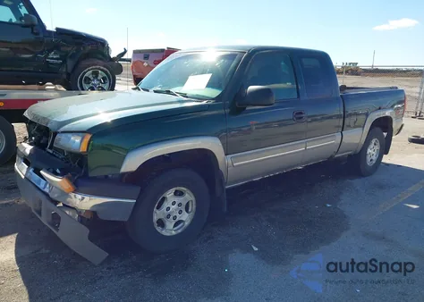 2003 Chevrolet Silverado 1500 Ls из США, поврежденный, VIN 2GCEK19T331316925